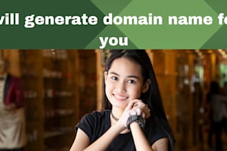 creat domain name unique businesses name brand name