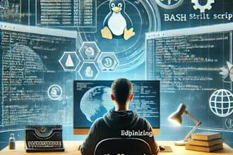 write bash shell script