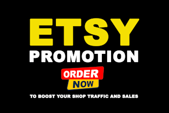 do etsy shop listing promotion to reach etsy traffic and sales