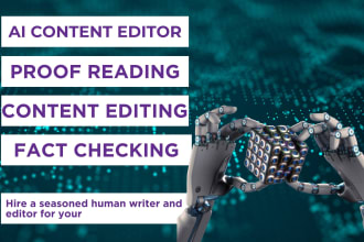proofread and fact check your ai content or copy