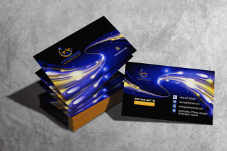 design professional business card design print ready in 2 hours