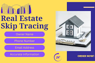 do real estate skip tracing