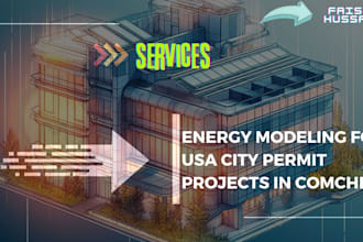 do energy modeling in comcheck for USA city permits