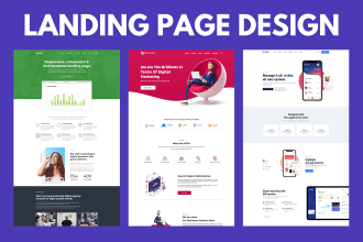 build a landing page or website using zyro, jimdo or ionos website builder