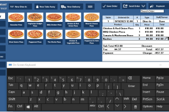 install pos for restaurants with order printable in excel