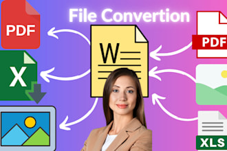 convert a PDF or scanned image to a word or google doc