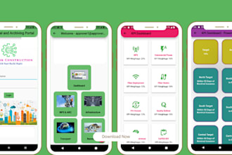 be your front end mobile app developer using flutter