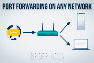 port forwarding on any device and network