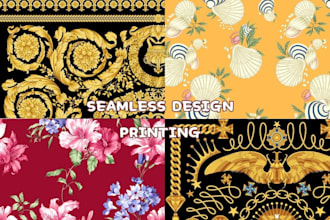 create custom textile fabric seamless pattern design also bags wallpaper
