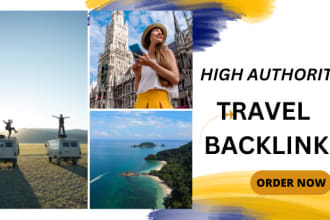 do best travel site backlink to top travel article blog da50