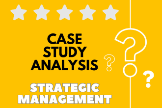 solve urgent case study analysis on strategic management