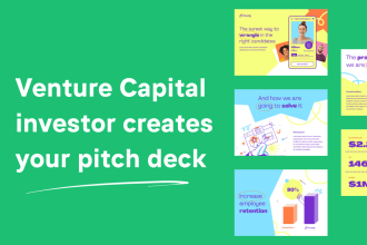 create your pitch deck as a venture capital investor