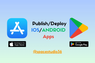 publish upload ios android app to appstore playstore