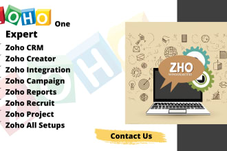 set zoho CRM or zoho integration