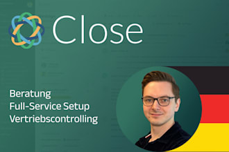 create a 1 click fully automated sales CRM with close CRM
