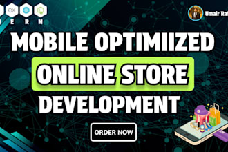 do mobile optimized online store development