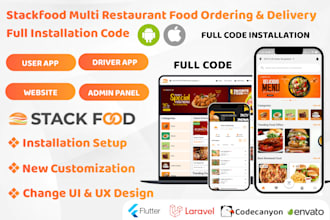 stackfood installation stackfood  installation customization stackfood setup
