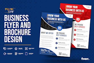 design flyer, business flyer, corporate flyer, marketing flyer, half page flyer