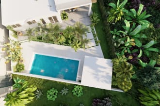 design landscape, backyard, patio, garden, and frontyard