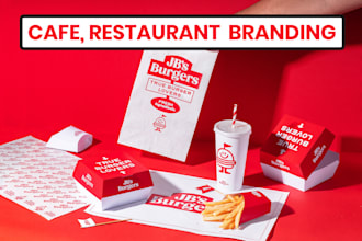 design restaurant and coffee shop branding, brand guides