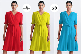 correction and change color for your product photo
