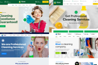 design cleaning service website pricing parameter booking koala website launch27