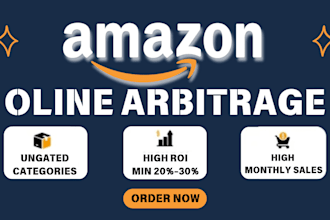 do amazon online arbitrage product research for USA and UK