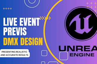 design dmx previs in unreal engine 5