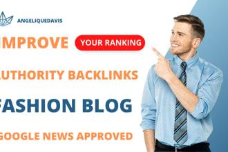 do fashion article, beauty blog guest post high da backlinks