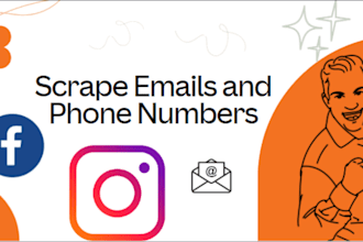 scrape emails and phone number