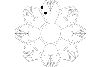 create a digital diagram of your crochet pattern
