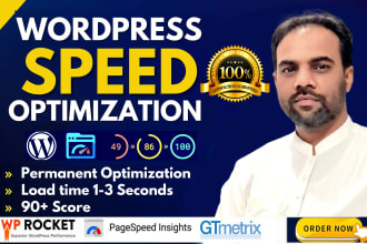 do wordpress speed optimization, increase website page speed