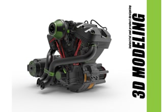 do 3d modeling, product designing, 3d product rendering