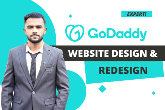 design godaddy website on godaddy website builder