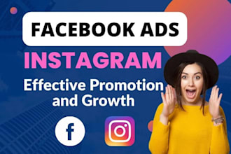 be your ads expert, run facebook ads, instagram ads, meta ads, video ads