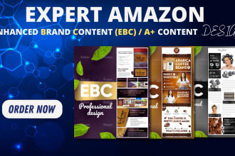 design expert amazon ebc, a plus content and brand story for your brand