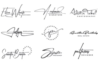 design photography, signature, handwritten, scripted, cursive logo