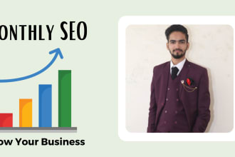 boost your website rankings with monthly SEO and free audit