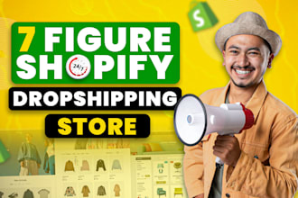 design, redesign, shopify store, shopify dropshipping store, or shopify website