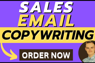 do your converting sales email copywriting