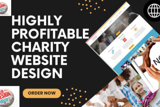design charity donation nonprofit ngo fundraising crowdfunding church website