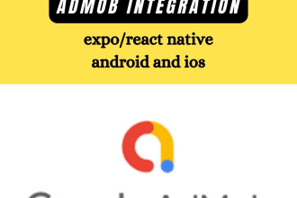 implement google admob in your react native and expo project