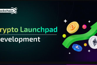 develop decentralized ido launchpad, token presale website