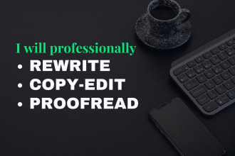 copy edit rewrite or proofread SEO web ai content travel article blog post, book
