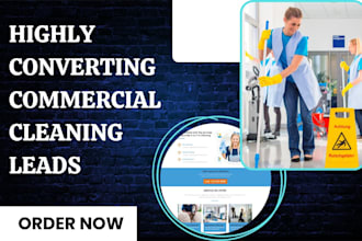 generate commercial cleaning leads office cleaning leads house cleaning leads