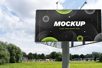 billboard design, yard sign, signage design, banner design
