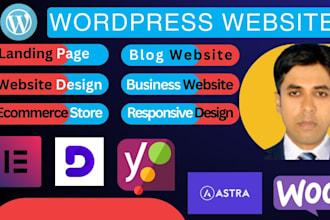 design a responsive wordpress blog website