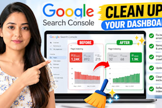 clean up google search console by removing outdated links