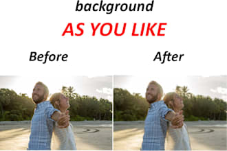 professionally blur background of your photo or product