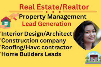 do real estate leads generation, realtors leads, property management b2b leads
